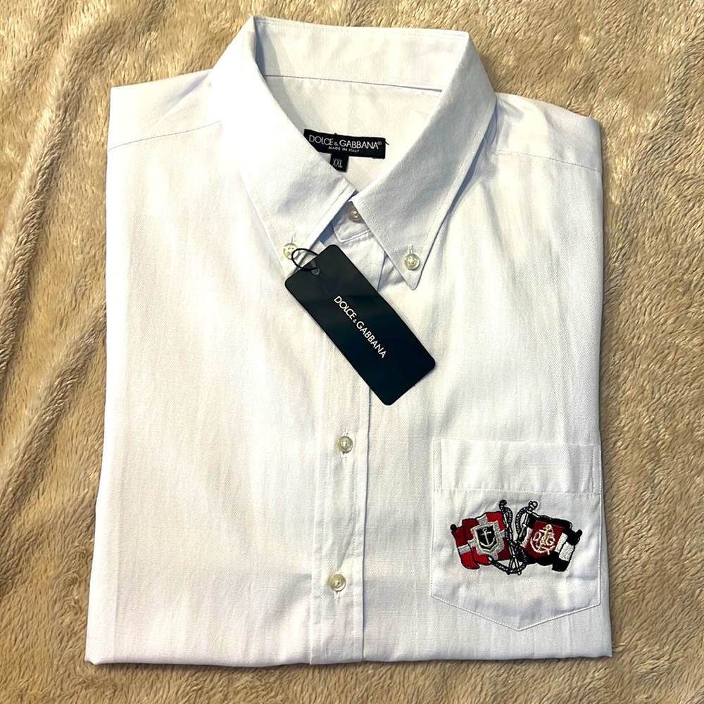 ๐HP๐ DOLCE & GABBANA Short Sleeve Shirt - Picture 4 of 7